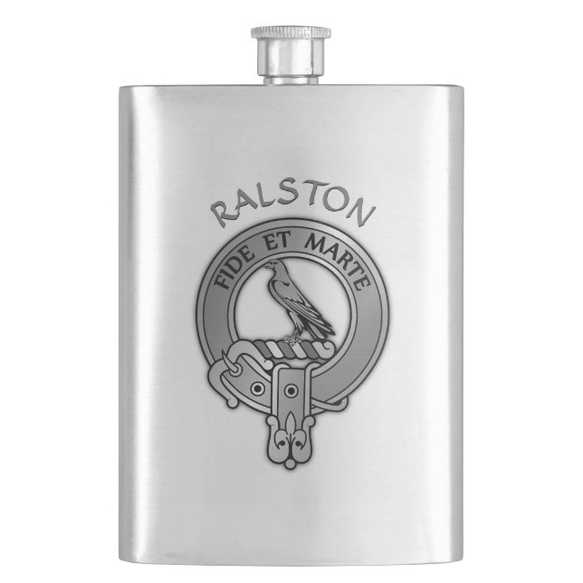 Petaca Clan Ralston Escudo (Anverso)