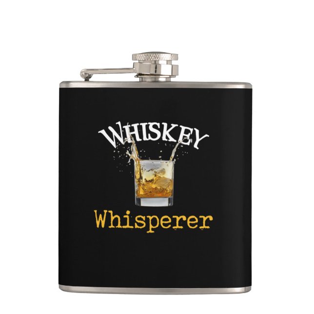 Petaca Clásico Whiskey Whisperer (Anverso)