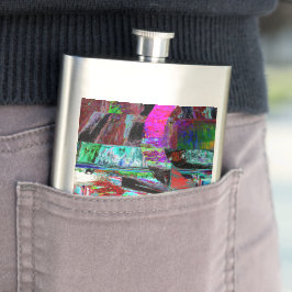 Petaca Classic Flask – Neon Pulse