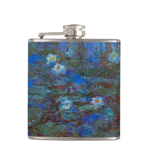 Petaca Claude Monet - Blue Water Lilies