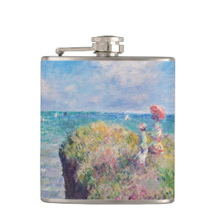 Petaca Claude Monet - Camino acantilado en Pourville