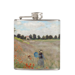 Petaca Claude Monet - Campo de amapola