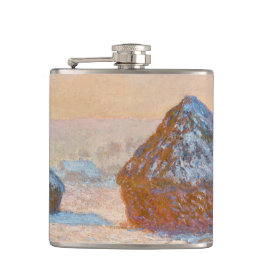 Petaca Claude Monet - Causas de nieve, efecto Nieve, maña