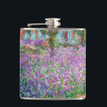 Petaca Claude Monet - El jardín del artista en Giverny<br><div class="desc">El jardín del artista en Giverny / Le Jardin de l'artiste a Giverny - Claude Monet,  1900</div>