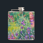 Petaca Claude Monet - El jardín del Iris en Giverny<br><div class="desc">El Jardín Iris de Giverny / El Jardín del Artista en Giverny - Claude Monet,  1899-1900</div>