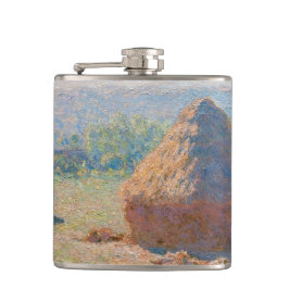 Petaca Claude Monet - Haystacks, fin de verano