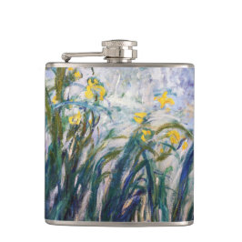 Petaca Claude Monet - Irlandeses amarillos y morados