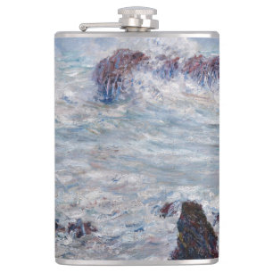 Petaca Claude Monet - Tormenta frente a la costa de Belle