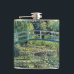 Petaca Claude Monet - Water Lily Pond y Puente Japanés<br><div class="desc">The Water Lily Pond and the Japanese Bridge / Le Bassin aux nympheas - Claude Monet,  1899</div>
