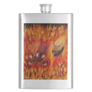 Petaca Clavel Dragon Rojo