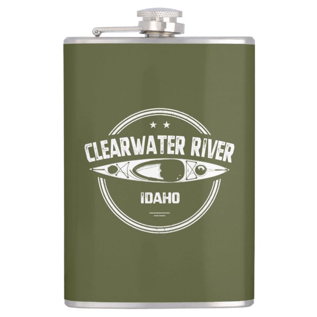 Petaca Clearwater River Idaho Kayaking (Anverso)