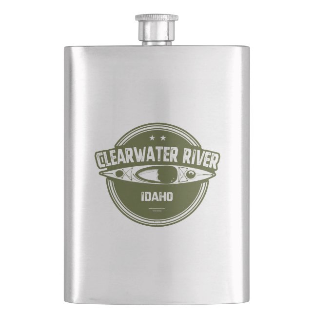 Petaca Clearwater River Idaho Kayaking (Anverso)