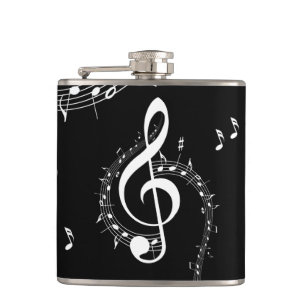 Petaca Climactic G Clef Music Black