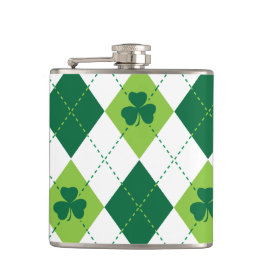 Petaca Clover Argyle Flask