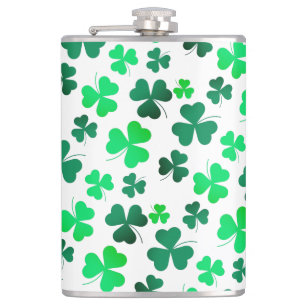 Petaca Clover Shamrock Irish Green Spring St Patrons Day