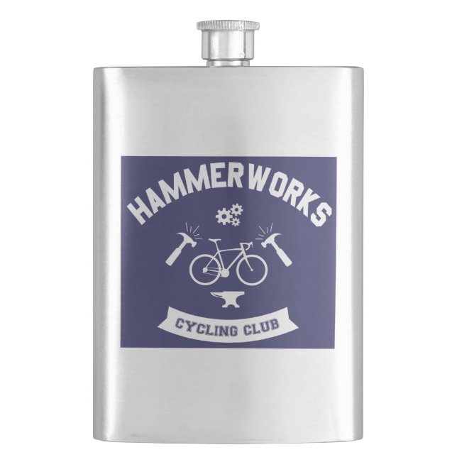 Petaca Club de Ciclismo de Hammerworks (Anverso)
