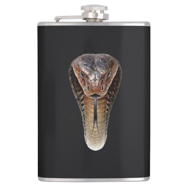 Petaca Cobra Real (Anverso)