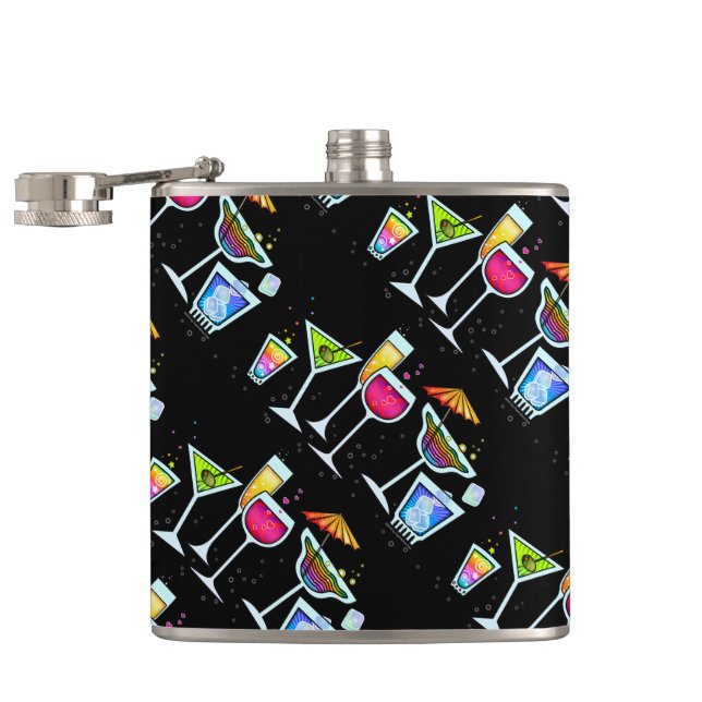 PETACA COCKTAIL FLASK - GAFAS DE CÓCTEL (Abierto)
