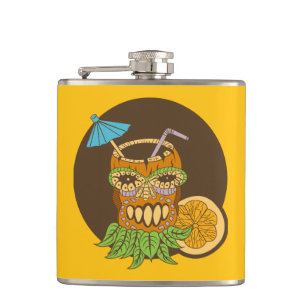 Petaca Cóctel de Tiki, divertido