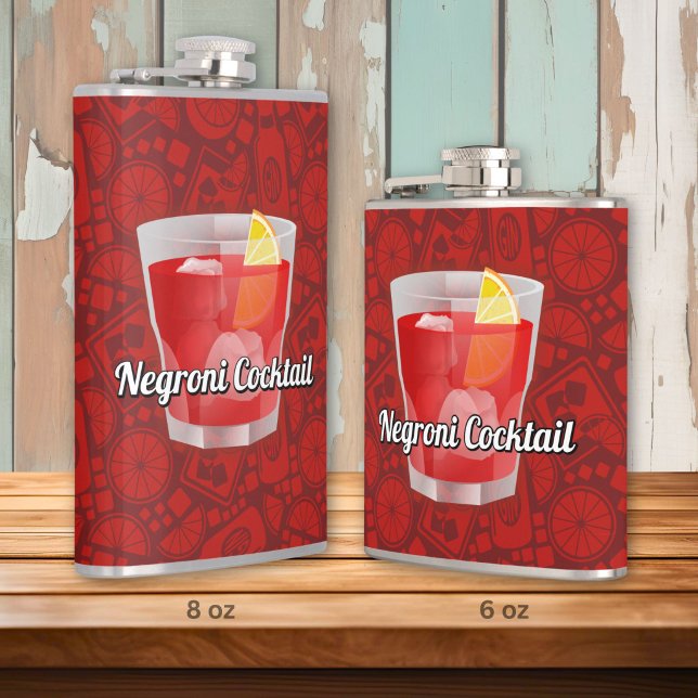Petaca Cóctel Negroni (Subido por el creador)