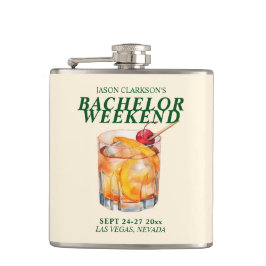 Petaca Cóctel Old Fashioned Fin de Semana para Solteros