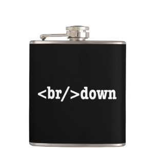 Petaca código HTML de descomposición
