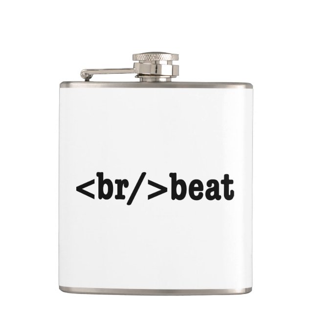 Petaca código HTML de salto (Anverso)
