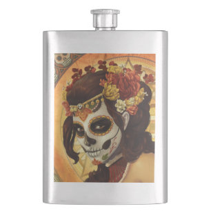 Petaca Cojín decorativo Dia De Los Muertos