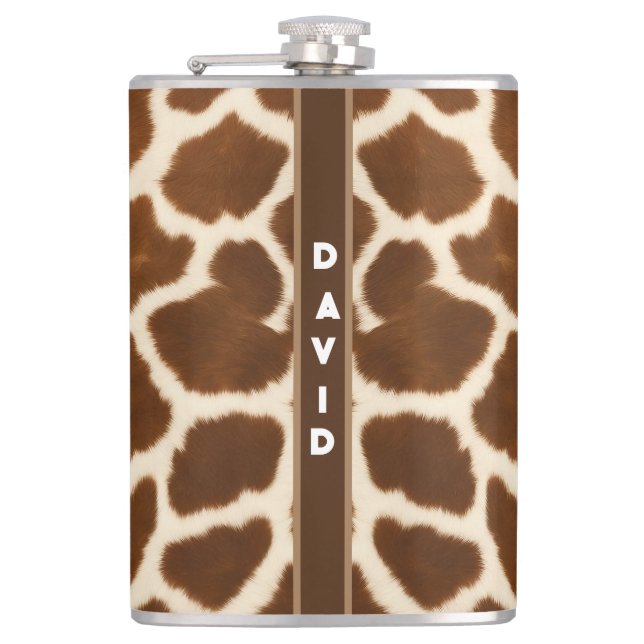 Petaca Colección elegante de cuero falso de vaca de moda (Anverso)