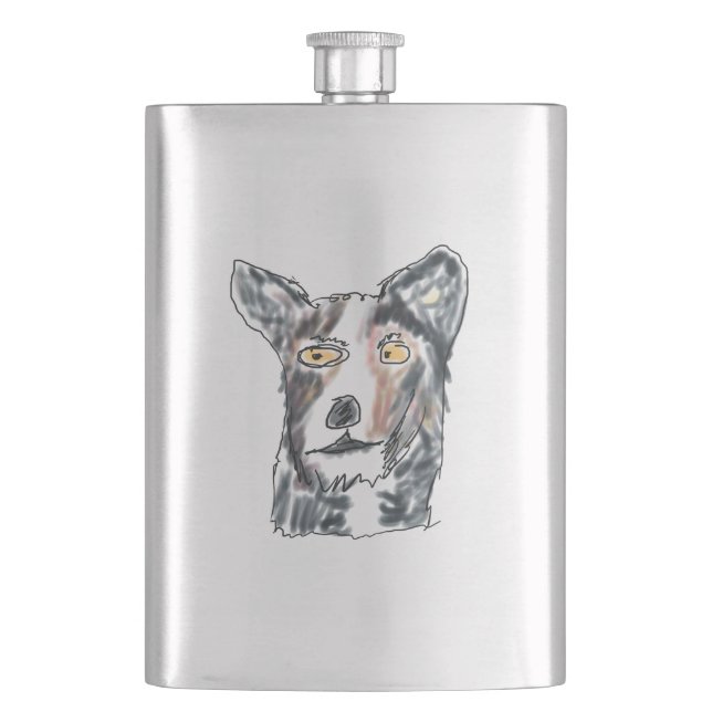 Petaca Collie (Anverso)