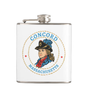 Petaca Colonial de Concord Massachusetts