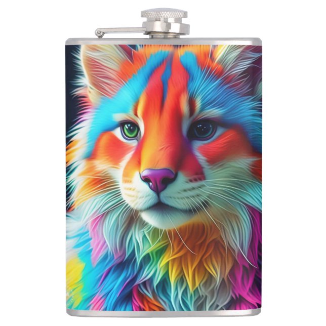 Petaca Color arcoiris Cat-68587 (Anverso)