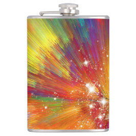 Petaca Color Explosion Hip Flask