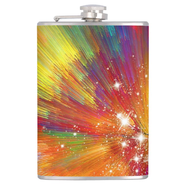 Petaca Color Explosion Hip Flask (Anverso)