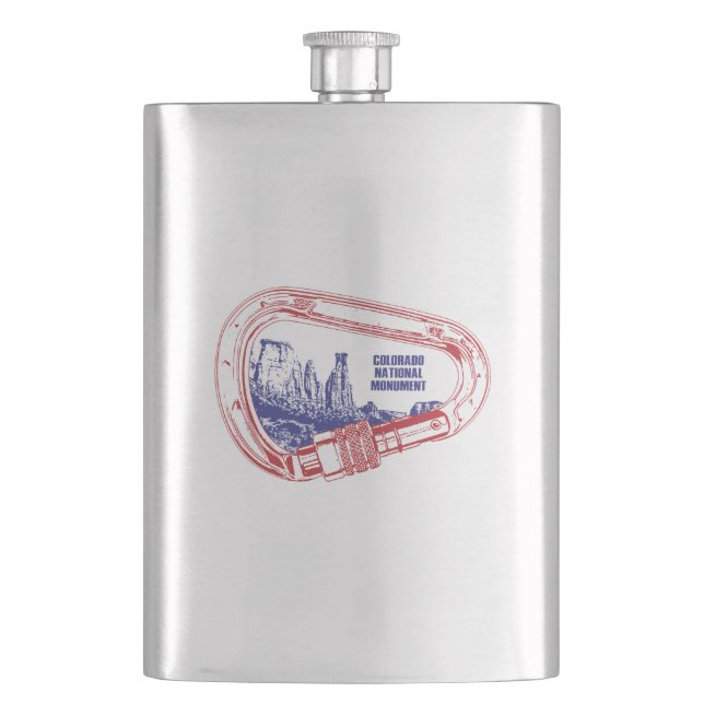 Petaca Colorado National Monument Climbing Carabiner (Anverso)