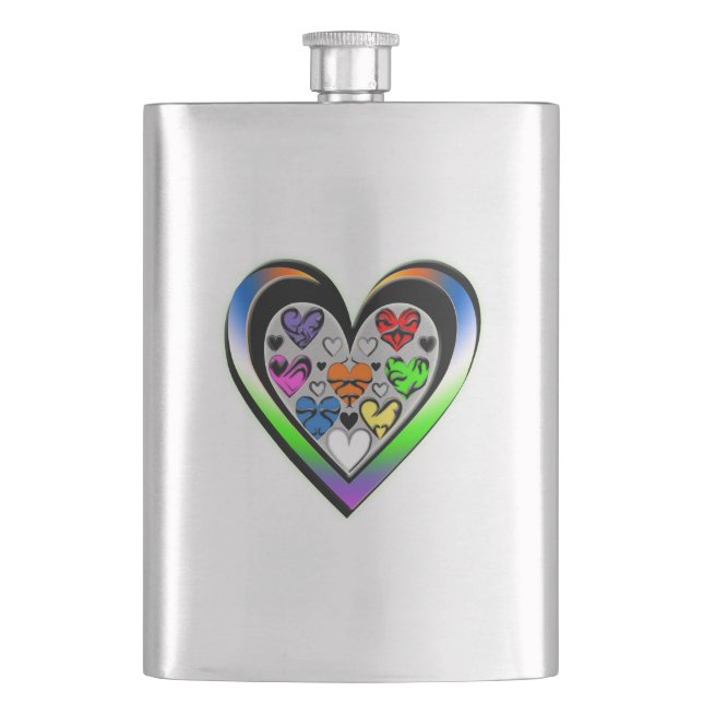 Petaca Colores de amor (Anverso)