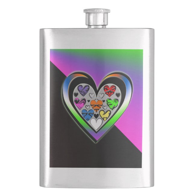 Petaca Colores de amor (Anverso)