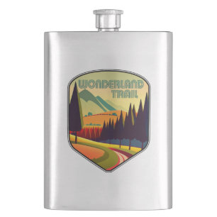 Petaca Colores de senderos de Wonderland