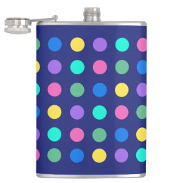 Petaca Colorful Geometric Dots Drinkware Design -