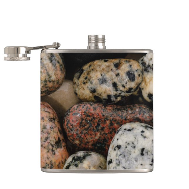 Petaca Coloridas piedras de playa (Abierto)