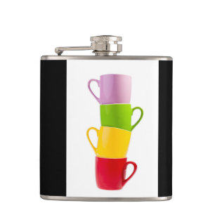 Petaca Coloridas tazas de café