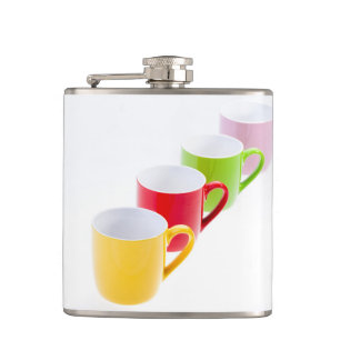 Petaca Coloridas tazas de café