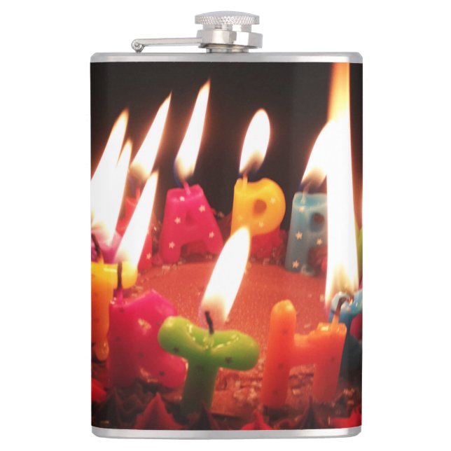Petaca Colorido, velas del "feliz cumpleaños" de LitC, (Anverso)