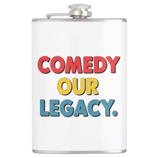 Petaca Comedia, nuestro legado (Anverso)