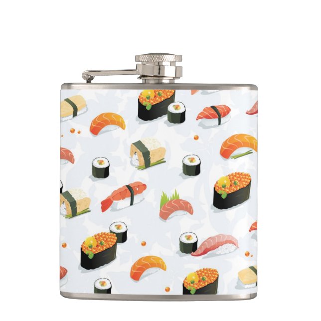 Petaca Comida japonesa: Modelo del sushi (Anverso)