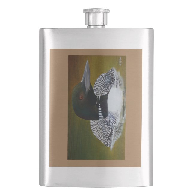 Petaca Common Loon Classic Flask (Anverso)