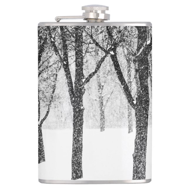 Petaca como si estuviera del lado de los árboles (Anverso)