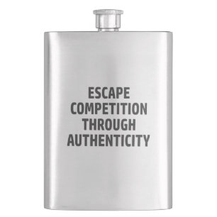 Petaca Competencia de escape mediante autenticidad