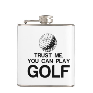 PETACA CONFIANZA EN MÍ, PUEDES JUGAR AL GOLF