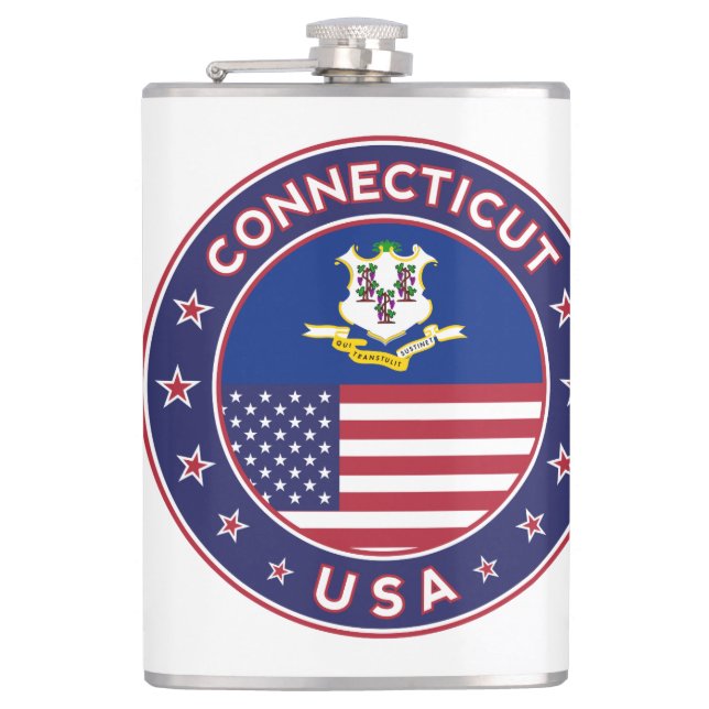 Petaca Connecticut (Anverso)
